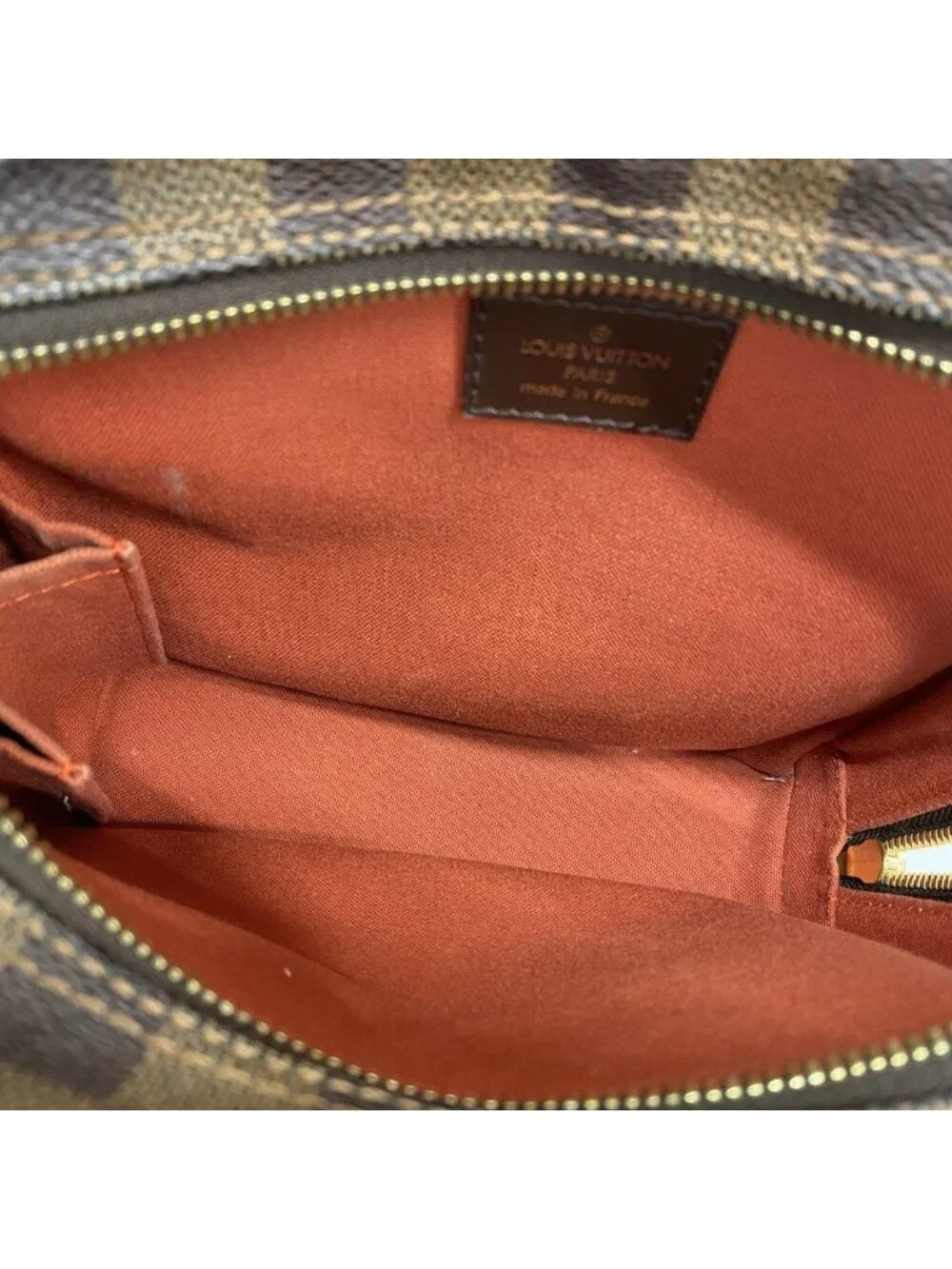 Louis Vuitton Shoulder Bag Damier Olaf PM Ebene